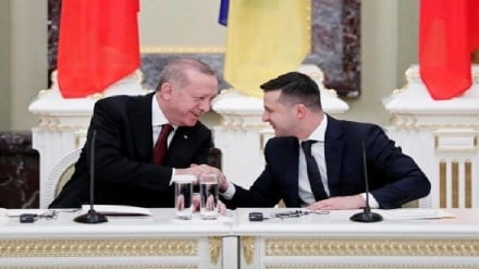 זלנסקי: הודיתי לארדואן על הנכונות לשמש ערב לביטחון אוקראינה