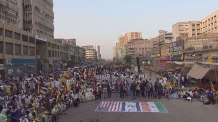 People in Pakistan mark International Quds Day