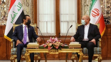 イラク国会議長がテヘラン訪問、イラン国会議長と会談