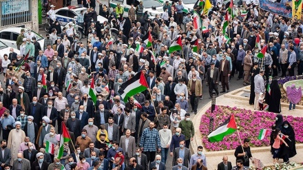 Massive nationwide rallies in Iran to mark International Quds Day (3)