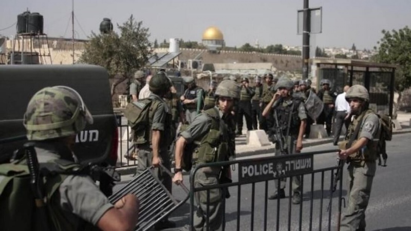 تدابیر شدید امنیتی صهیونیست‌ها همزمان با نماز جمعه فلسطینی ها در مسجد الاقصی