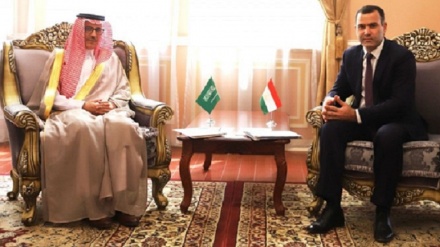 دیدار سفیر تاجیکستان با دبیرکل صندوق سرمایه‌گذاری عمومی عربستان