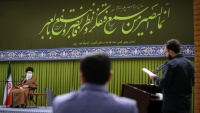 イラン最高指導者が、全国各大学の学生らと会談