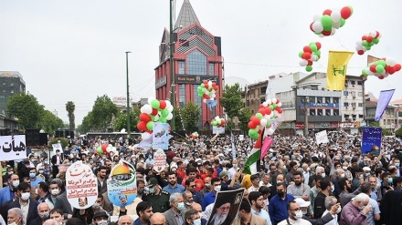 Pawai Hari Quds di Rasht, Kermanshah dan Urmia (1)