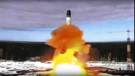 ロシアが、大陸間弾道ミサイル「サルマト」の発射実験に成功