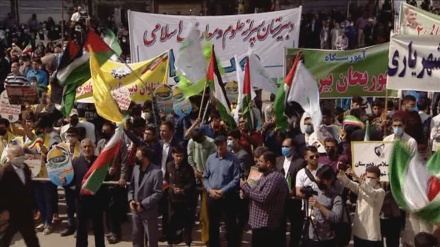 Menschen weltweit begehen den Quds-Tag aus Solidarität mit Palästinensern