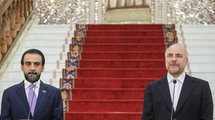 Iran, presidente del parlamento incontra suo collega iracheno + FOTO