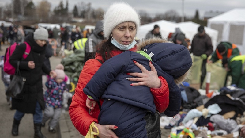 乌克兰危机；超过50万乌克兰难民来到俄罗斯