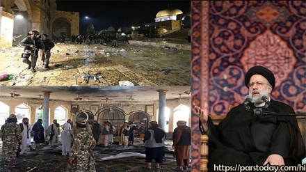 अफ़ग़ानिस्तान में दाइश और फ़िलिस्तीन में इस्राईली आतंकी मस्जिदों में नमाज़ियों का बहा रहे हैं ख़ूनः राष्ट्रपति रईसी