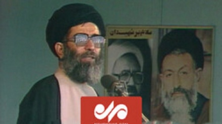 Həzrət ayətullah Xamenei rəhbərəti bino be sorəqardış