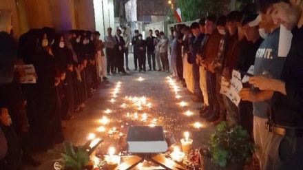 گرامیداشت از شهدای غرب کابل از طرف دانشجویان دانشگاه اهل‌بیت(ع) تهران 