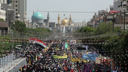 Pawai Hari Quds di Mashhad dan Gorgan (1)