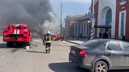 Ресей Украинаның теміржол вокзалына зымырандық шабуыл жасады деген мәлімдемесін жоққа шығарды