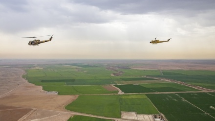 伊朗空军直升机演习