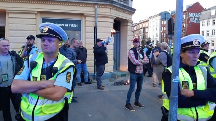 Швеция полицияси мусулмонларнинг норозилик намойишларини тўқнашувга айлантирди