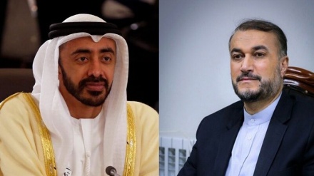阿米尔·阿卜杜拉希扬同阿联酋外交大臣通电话
