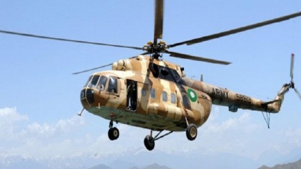 شلیک مرزبانان طالبان به یک بالگرد پاکستانی در نیمروز