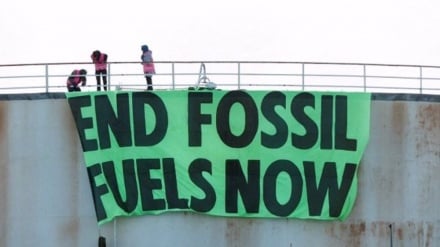 Climate change protesters blockade UK oil facility in latest action