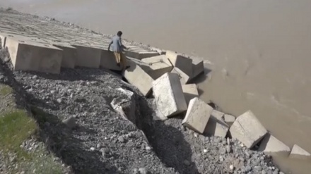 کانال یتیم تپه ولسوالی ینگی قلعه ولایت تخار در معرض تخریب قرار دارد