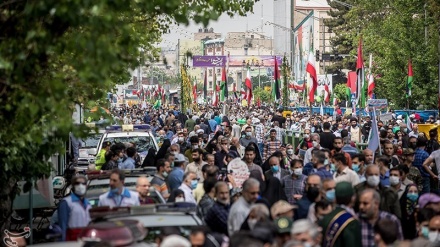 Massive nationwide rallies in Iran to mark International Quds Day (1)