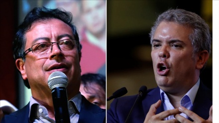 הבחירות לנשיאות קולומביה: מועמד השמאל ואיש עסקים עלו לסיבוב השני