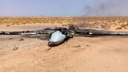 叙利亚军队击落恐怖分子的无人机