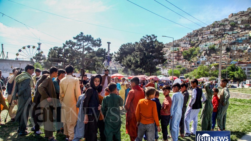 عید فطر در تفریحگاه‌های شهر کابل 