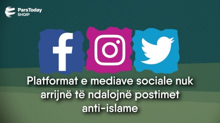 Platformat e mediave sociale nuk arrijnë të ndalojnë postimet anti-islame