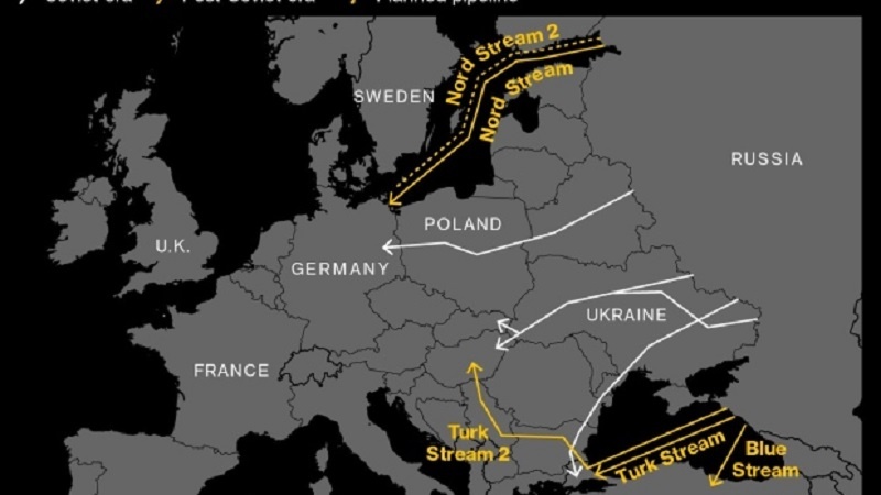 Нашрияи «Тайм»: Русия барандаи ҷанги энержӣ аст