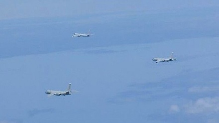 中国軍、「露との共同飛行訓練で標的にした国ない」