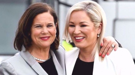 Northern Ireland’s Sinn Fein celebrates historic first victory