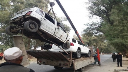 زخمی شدن بیش از ۱۰۰ نفر در حوادث رانندگی در جاده های ننگرهار 