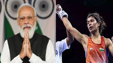 भारतीय प्रधानमंत्री नरेन्द्र मोदी ने बधाई दी