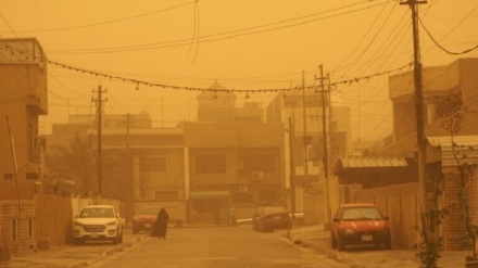ثبت ۵۰۰ مورد خفگی بر اثر گرد و غبار شدید در عراق