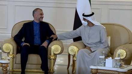 イラン外相が、UAE新大統領と会談