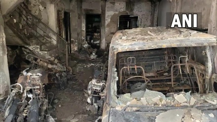 भारत, इंदौर में इमारत में लगी आग, 7 लोग ज़िंदा जले