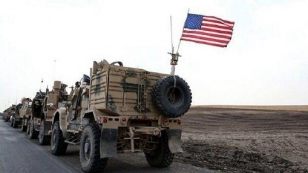 ورود کاروان لجستیک ارتش تروریست آمریکا به سوریه