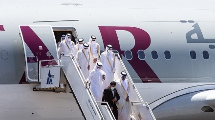 Iran, visita dell'emiro del Qatar 