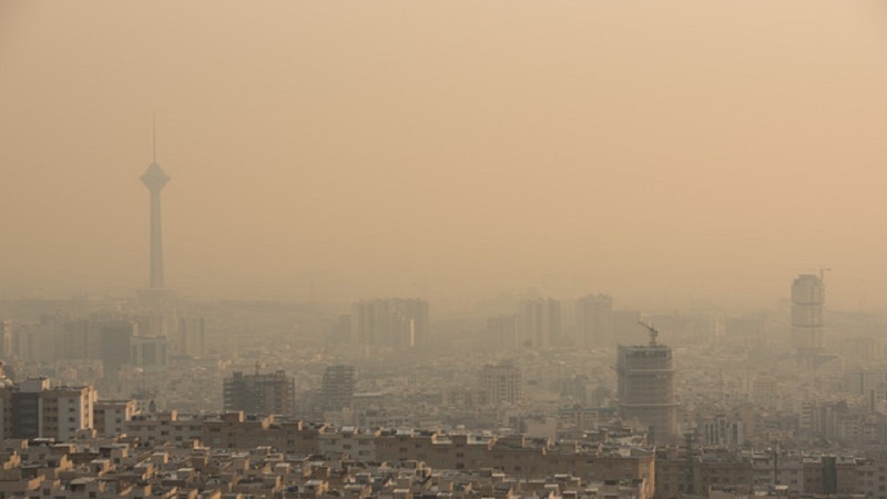 تهران، امروز آلوده ترین شهر جهان بود