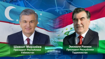 گفت وگوی تلفنی روسای جمهورتاجیکستان و ازبکستان