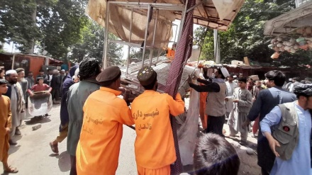 پاک سازی شهر تالقان از وجود دست فروشان 