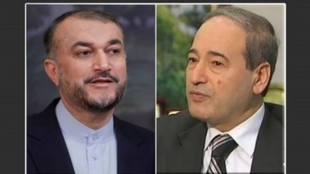  تاکید بر تقویت همکاری‌ها در گفت‌وگوی بین وزیران خارجه ایران و سوریه