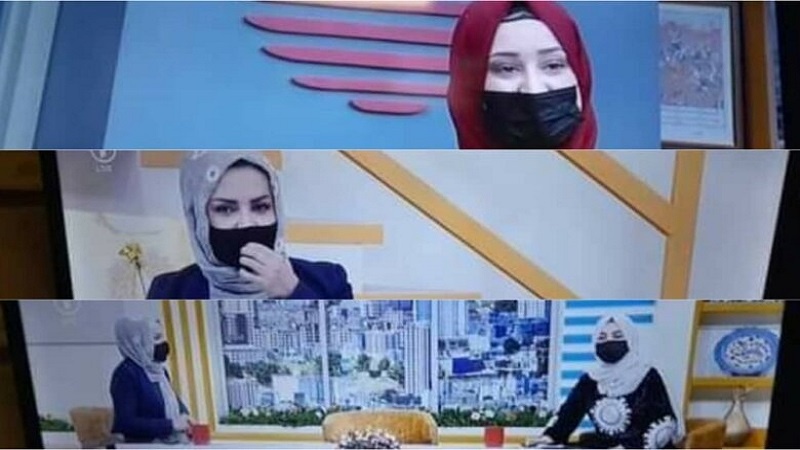 کارزار «چهره‌اش را آزاد کنید»؛ اعتراض به حجاب اجباری مجریان زن در افغانستان