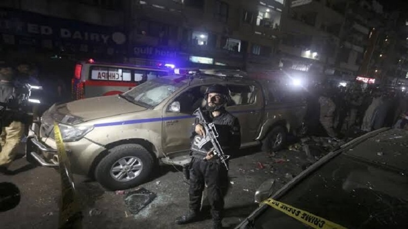 انفجار بمب در کراچی پاکستان با یک کشته و ۱۲ زخمی