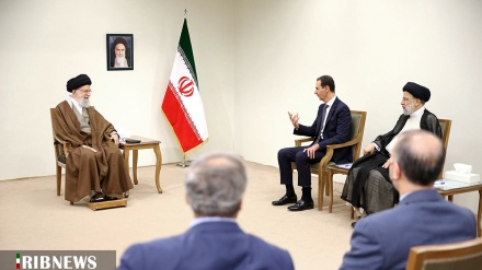 Suriyə prezdent və çəy nımoyəndə heyəti de Yolə Rəhbəri vindemon