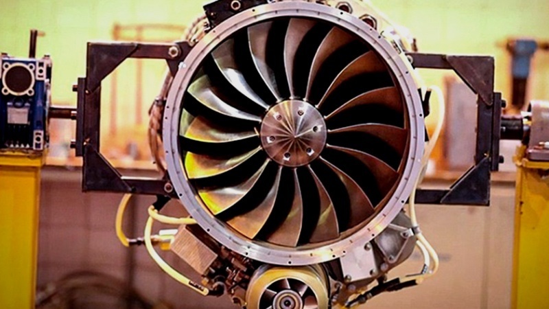 Mesin Turbofan Jahesh 700 Iran