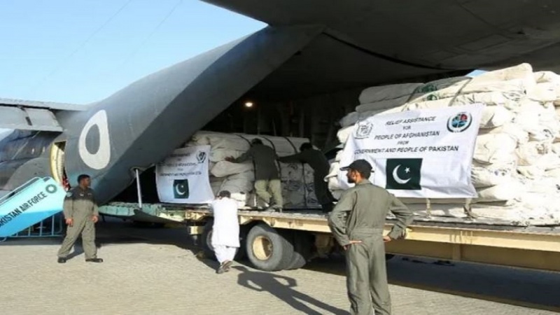 ارسال دومین محموله کمک‌های پاکستان به سیل زدگان افغانستان