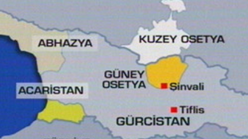 Kafkasya Bölgesinde Güney Osetya'nın Rusya'ya İlhak Referandumu  