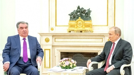 دیدار روسای جمهوری تاجیکستان و روسیه در مسکو