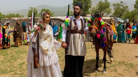 Festa e dasmës në fiset Bakhtjari në Iran